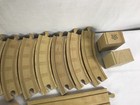 Lot Of 23 Thomas   Friends The Train Engine Wooden Railway Tank Tracks Risers