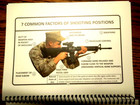 Original Usmc Marine Corp Annual Service Rifle Training Databook 03-17 63 Pages