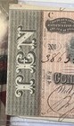Rare 1864 Civil War  10 Confederate Richmond Uncirculated Banknote Paper Money