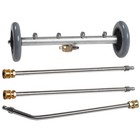 Pressure Power Washer Undercarriage Under Car Cleaner 16  4000 Psi Water Broom