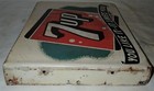 Vintage U s a  7 Up Soda Metal Flange Sign Stout Co  Advertising Coca Cola Era