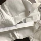 White Uniform Boiler Suit For Kids Coveralls Uniform Kid Caddie Caddy Coverall