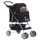 Pet Stroller 3 4 Wheels Dog Cat Stroller Jogger Stroller