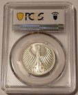 West Germany Silver 1956 D Silver 5 Mark Ms64 Pcgs