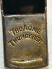 The Acme Thunderer Whistle W  Lanyard Sports Coach Referee Made In England Vtg