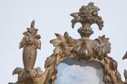 French Gilded Bronze  Rococo Vanity Picture Frame