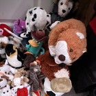 Lot Of 40 Stuffed Animals - Mixed Brands  ex Beanie Babies  Ikea Plushes 