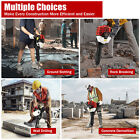 Jack Hammer Concrete Breaker Drill 52cc Gas Powered Demolition 2-stroke W chisel