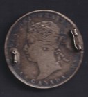 Canada 50 Cent Half Dollar Queen Victoria Colary Token Great Piece Of Artwork