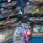 Vintage Star Trek   Babylon 5 Lot Micro Machines Space Playmates Sealed 5 Pc
