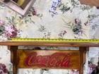 Vintage Coca-cola Wooden Wall Shelf