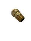 10 Pcs Xfitting 1 2  Push Fit X 1 2  Male Npt Adapter  Lead Free Brass