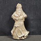 Reed   Barton Sterling Silver Christmas Ornament St Nicholas Santa Clause
