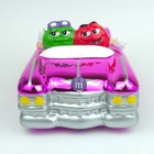 2003 M m s Metallic Pink Silver Trim Galerie Ceramic Car Candy Dish