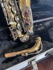 Selmer Alto Saxophone Gold Lacquered Eb Key W  Case  Mouthpiece  Accessories