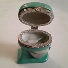 Classic Stand Mixer Hinged Trinket Box Porcelain    cooking Club Of America    Rare