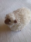 Jellycat Rolbie Sheep Fluffy Cream Fleece L Retired Plush 6  Tall 9  Long