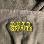 Vintage Wicked 2xl Broadway Defy Gravity Full Zip Hoodie Black Minimalist Y2k