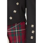 Men s Scottish Prince Charlie Jacket With 3 Button Vest Serge Wool Kilt Jacket