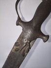 Antique Shamshir Kilic Tulwar Silver Indian Sabre 18th Pierced Unusual