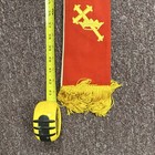 Red   White Christian Clergy Stoles Gold Embroidery Fringe 42 Inches