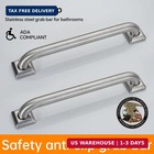 500lb Capacity Stainless Steel Grab Bar - Heavy Duty Bathroom Safety Rail For El