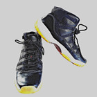 Nike Air Jordan 11 Retro Blackout Basketball Hightop Sneakers Size 6 5y