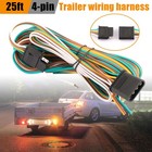 25  4 Pin Flat Trailer Wiring Harness Kit Wishbone Style For Trailer Tail Lights