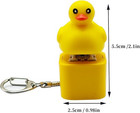 Portable And Fun Anxiety Relief Toy Quacking Duck Keychain Duck Quacking Fidget