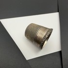 Vtg Stern Bros Sbc Sterling Silver Sewing Thimble Sz 12 Scrolls 19x20 25mm 3 3g