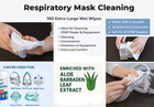 Aveen Cpap Mask Wipes 160ct Unscented Lint Free Cpap Cleaning Wipes