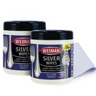 Jewelry Polish Cleaner Wipes - 20 Count  2 Pack    Polishing Cloth For Silver  G