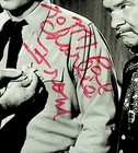 Monte Hale Old Frontier Movie Signed Autograph Photo Cowboy Western Star