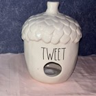 Rae Dunn Birdhouse Acorn Shaped  tweet  2158k