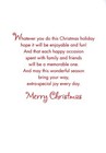 Christmas Wishes - Christmas Greeting Card - 20809