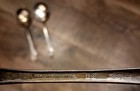 Vintage Set Of  4  Soup Spoons-1847 Rogers Bros Is Flatware  daffodil  Pattern