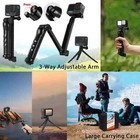 Hongdak Action Camera Accessories Kit For Gopro Hero 12 11 10 9 Black  Waterp   