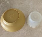 Vtg Tupperware Container   124-6 With  304-6 Lid Tupper Seal Plus 890-33 Bowl