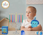 Hanukkah Menorah Candles  Multicolored  44 Ct For All 8 Nights