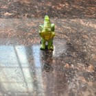 Small Hand Carved Stone Elephant Statue Handcrafted Green Decor