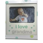 I Love Grandma Keepsake Photo Frame And Belly Sticker Rectangular Gift Set