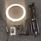 10  Rgb Ring Light Phone Camera Mount For Video Recording cooking Filming remote