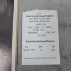 After The Fall Aug  2004 Broadway Playbill  Carla Gugino With Ticket - Free Ship