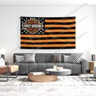 Harley Davidson 3x5 Ft Flag New Motorcycles Banner Large Free Shipping Usa