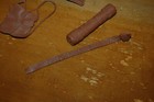Marx Johnny West Lot Accessories 4 Items Blanket  Vest  Belt  Arrow Holder As-is