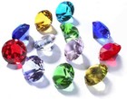 40mm Diamond Gift Home Decor Jewel Round Cut Crystal Paperweight Box Set  12pcs 