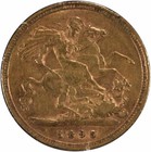 1899 Great Britain 1 2 Sovereign Km784 Vf Uncertified  906