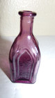 Vintage Chief Wahoo Electric Tonic Purple Medicine Bottle