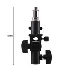 2pcs U Shape Tilt Adapter Swivel Mount Umbrella Holder Light Stand With Stand   