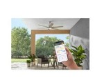 Home Decorators Collection Kensgrove Ii 60 In  Smart Brushed Nickel Ceiling Fan